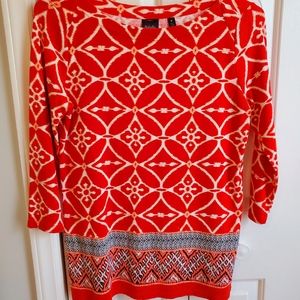 RAFAELLA MISSES Tunic Style Top